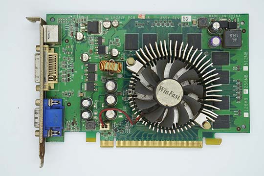 丽台Winfast PX6600 TD战斗版 256MB显示卡（nVIDIA GeForce 6600芯片）